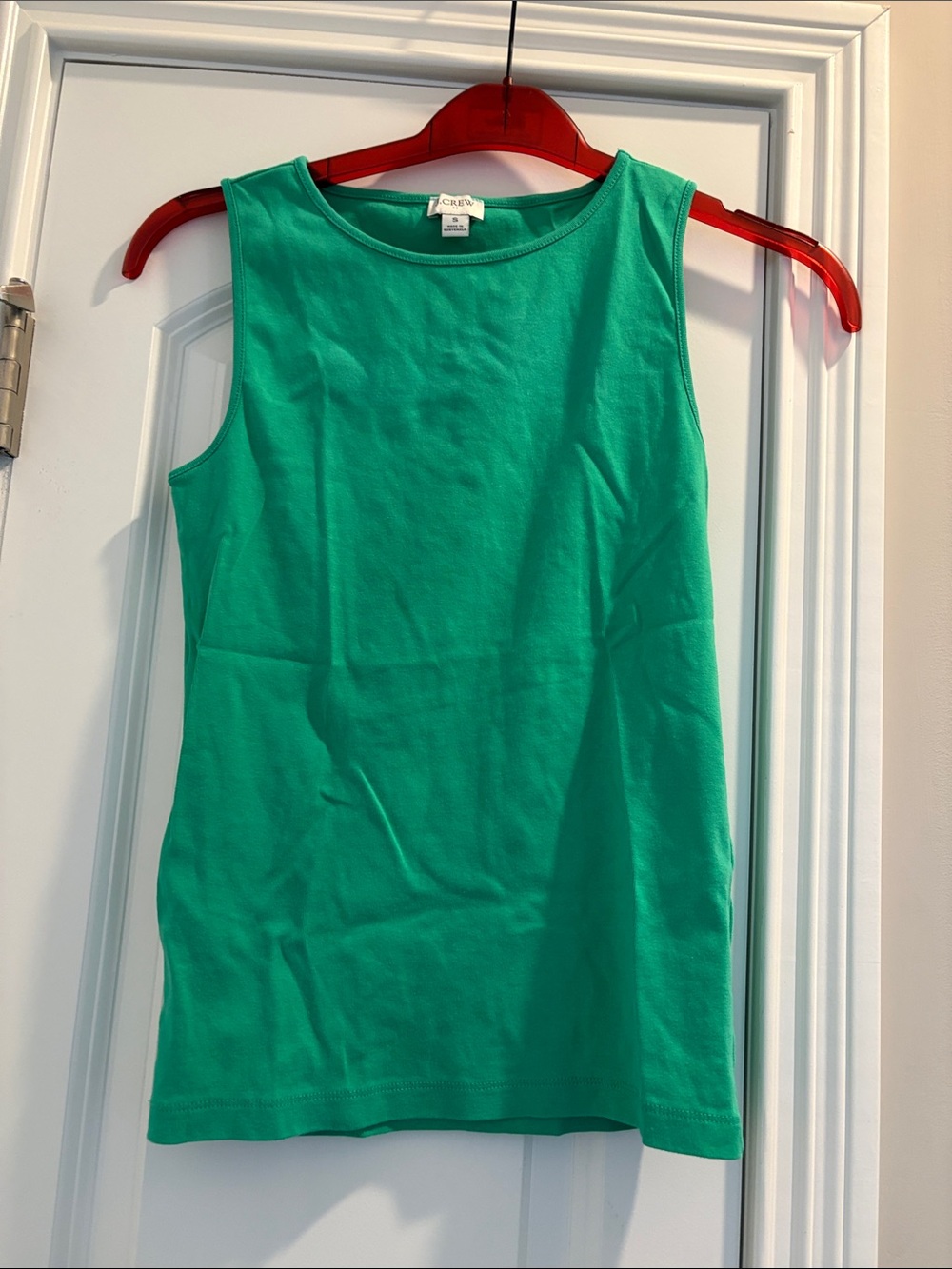 J. Crew Factory Bright Green Sleeveless Tank